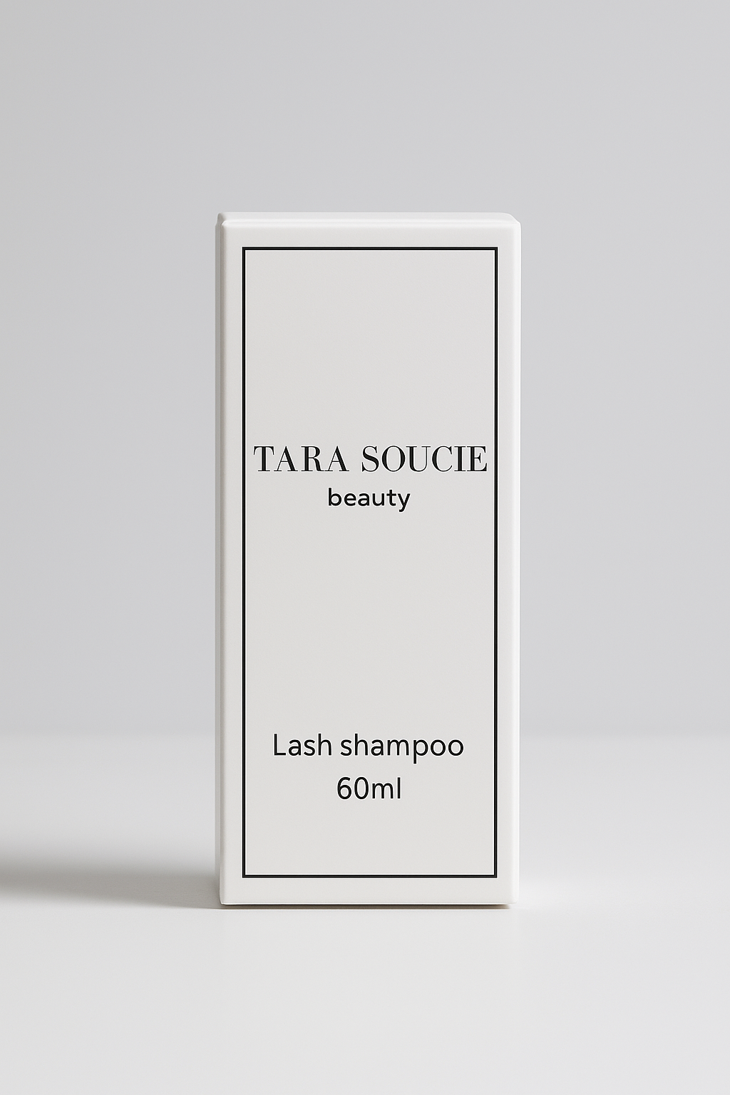 Foaming lash cleanser